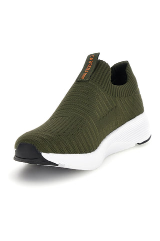 Sneakers slip on verdi con tomaia elasticizzata Carrera CAM31201F7500
