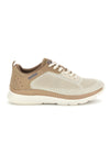 Beige Stoff Turnschuhe mit herausnehmbarer Innensohle Carrera CAM312043510
