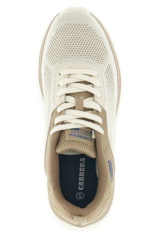 Beige Stoff Turnschuhe mit herausnehmbarer Innensohle Carrera CAM312043510