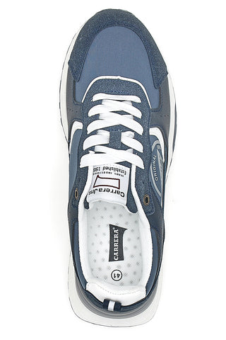 Blaue Sneakers mit strukturierter Sohle Carrera CAM45938J3538