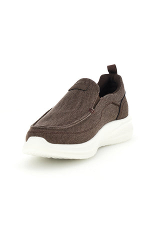Braune Loafer aus leichtem Stoff Jerpoint PK6130A