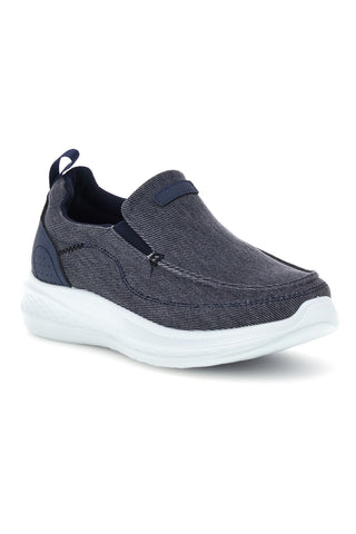 Blaue Loafer aus leichtem Jerpoint-Gewebe PK6130C