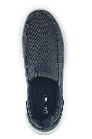 Blaue Loafer aus leichtem Jerpoint-Gewebe PK6130C