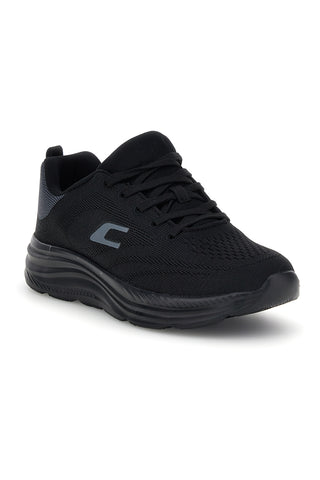 Sneakers nero in tessuto con suoletta Memory System Canguro CA298