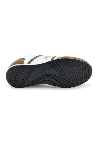 Weiße und beige Turnschuhe mit herausnehmbarer Innensohle Marina militare MM255