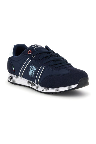 Blaue Turnschuhe mit herausnehmbarer Innensohle Marina Militare MM255