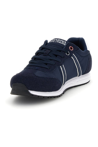 Blaue Turnschuhe mit herausnehmbarer Innensohle Marina Militare MM255