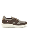 Marina Militare MM2286 taupe und braun Stoff Turnschuhe