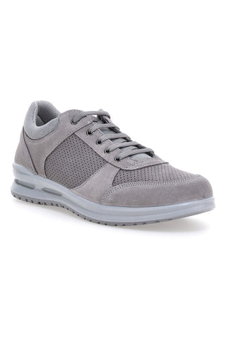 Graue Schnürschuhe Comfort Marco Brandi 23