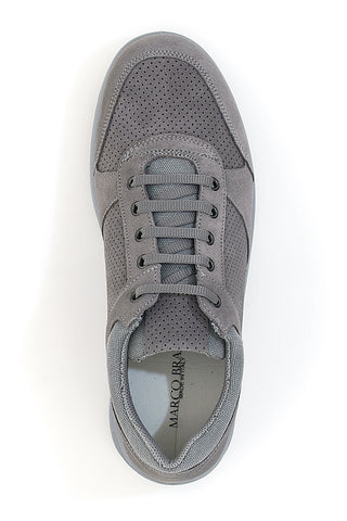Graue Schnürschuhe Comfort Marco Brandi 23