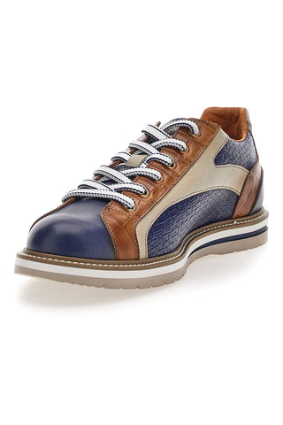 Mehrfarbige Schnürschuhe mit geflochtenen Details Pittarello Eco 26122858