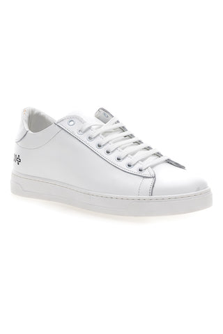Herren Leder Turnschuhe weiß Ptr 2999