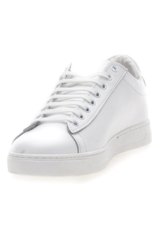 Herren Leder Turnschuhe weiß Ptr 2999