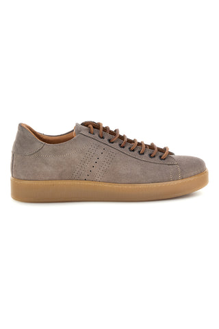 Beige Echtleder Turnschuhe Ptr 7250