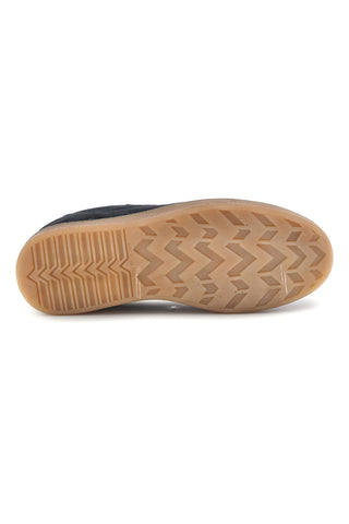 Blaue Turnschuhe aus echtem Leder Ptr 7250