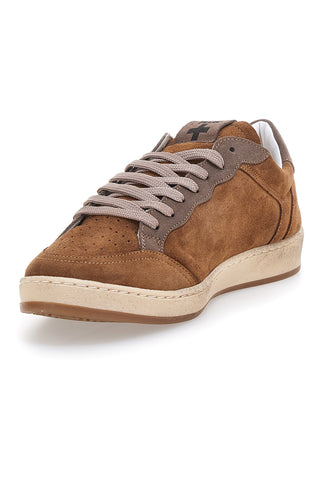 Sneakers da uomo marrone in pelle Pittarello Plus Aurelius