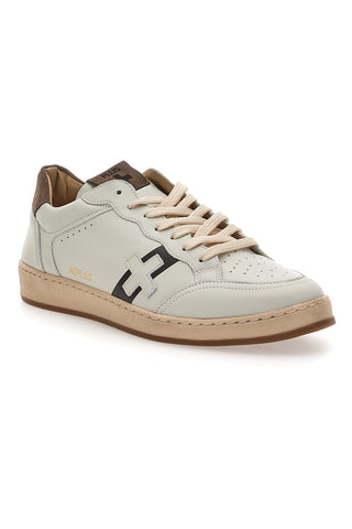 Sneakers da uomo bianco in pelle Pittarello Plus Aurelius