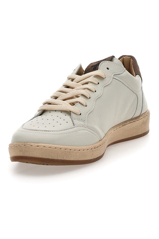 Weißes Leder Herren Turnschuhe Pittarello Plus S3