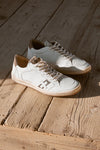 Weißes Leder Herren Turnschuhe Pittarello Plus S3