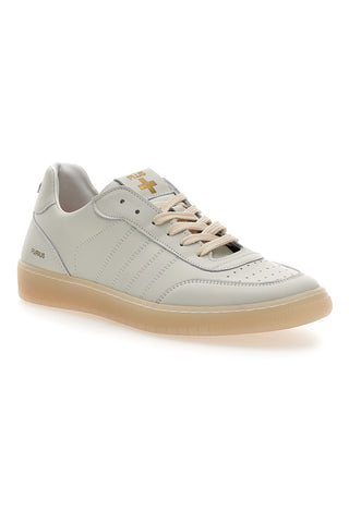 Weißer Echtleder-Trainer Pittarello Plus S1