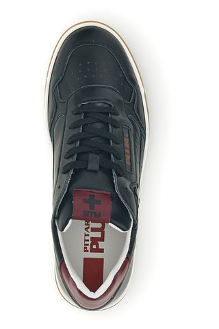 Schwarze Schnürschuhe aus Leder Pittarello plus Zeno