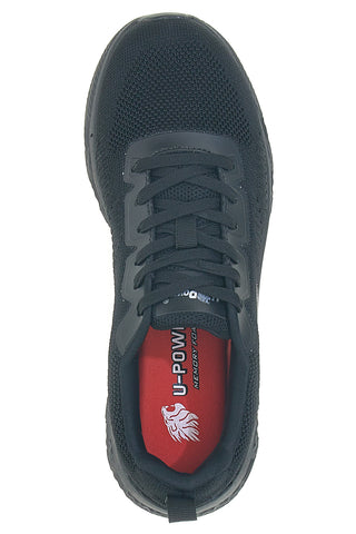 Schwarze Arbeitsturnschuhe U. Power Gordon
