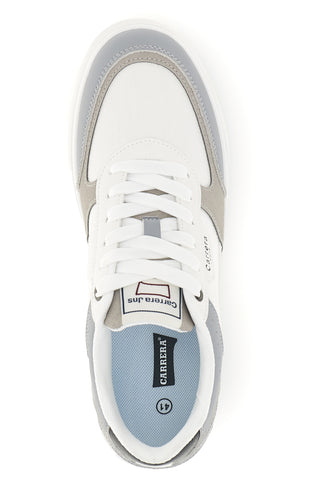 Sneakers bianche e grigie Carrera 25927J