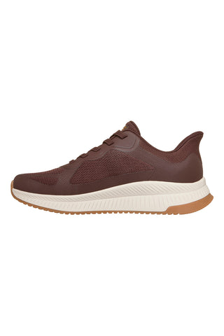 Sneakers sportive marroni Slip-Ins Skechers Bobs Squad 4