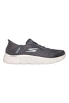 Scarpe da camminata grigie Slip-Ins Skechers Go Walk Flex Smooth Motion