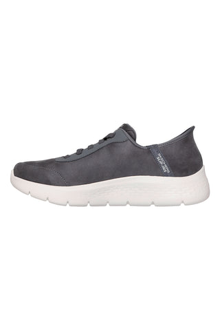 Scarpe da camminata grigie Slip-Ins Skechers Go Walk Flex Smooth Motion