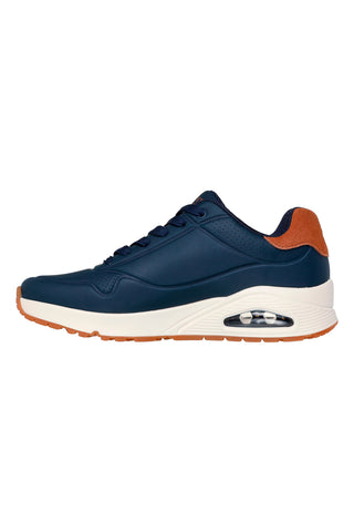 Sneakers blu con Memory Foam Skechers Uno Suited On Air