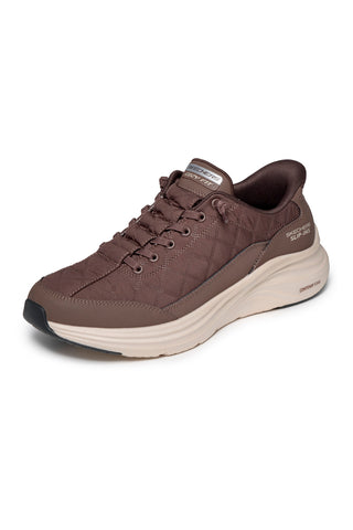 Scarpe sportive Marrone Slip-Ins Skechers Contour Foam Cozy Fit