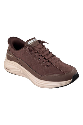Scarpe sportive Marrone Slip-Ins Skechers Contour Foam Cozy Fit