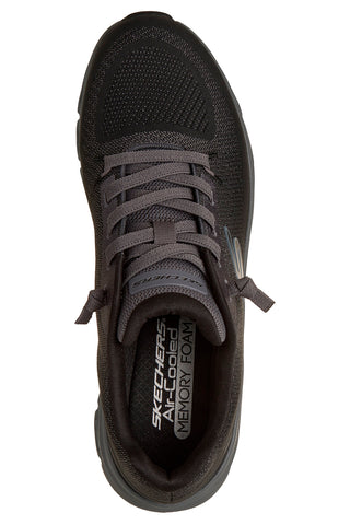 Schwarze Sport-Sneaker Skechers Glide-Step Pro Waverra