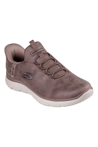 Sneakers sportive marroni Slip-Ins Skechers Summits Korlo