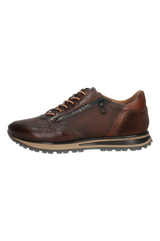 Braune Leder-Sneaker von Bugatti
