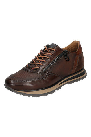 Braune Leder-Sneaker von Bugatti