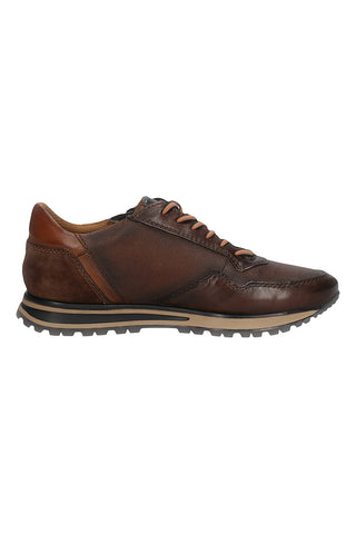 Braune Leder-Sneaker von Bugatti