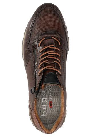 Braune Leder-Sneaker von Bugatti