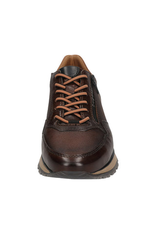Braune Leder-Sneaker von Bugatti