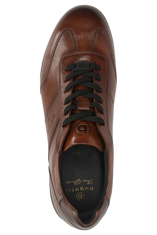 Braune Ledersneaker von Bugatti 311A9Q1411006300