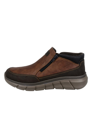 Braune Stiefeletten mit Reißverschluss Bugatti 325ATK3059006000