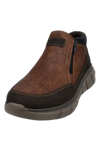 Braune Stiefeletten mit Reißverschluss Bugatti 325ATK3059006000