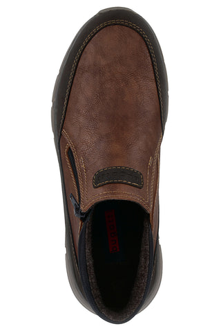Braune Stiefeletten mit Reißverschluss Bugatti 325ATK3059006000