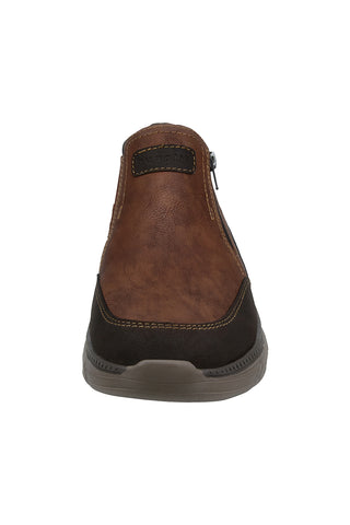 Braune Stiefeletten mit Reißverschluss Bugatti 325ATK3059006000