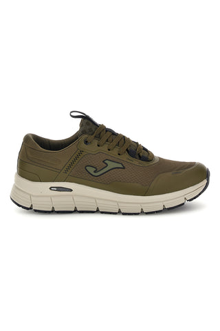 Grüne Sneaker aus Stoff mit Joma-Logo an der Seite CNEROW2623