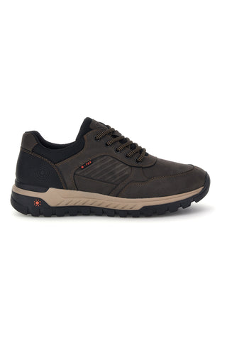 Sneakers marroni water repellent con inserti a contrasto e suola scolpita Relife 68682682202R