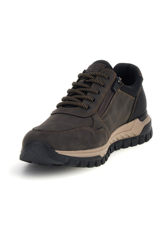 Sneakers marroni water repellent con inserti a contrasto e suola scolpita Relife 68682682202R