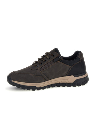 Sneakers marroni water repellent con inserti a contrasto e suola scolpita Relife 68682682202R