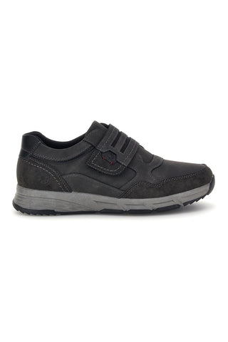 Sneakers grigie con strappo e suola bicolore Relife 6888247232F